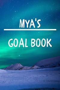 Mya's Goal Book