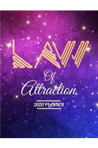 Law Of Attraction 2020 Planner