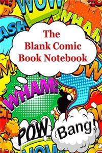 The Blank Comic Book Notebook