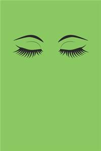 Eyelash Notebook