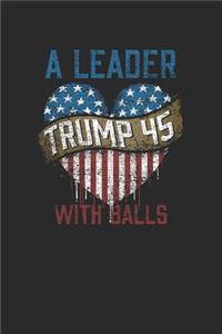 Trump 45 A Leader With Balls