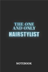 The One And Only Hairstylist Notebook