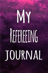 My Refereeing Journal