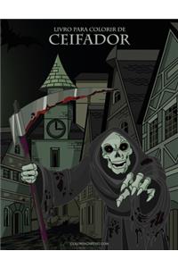 Livro para Colorir de Ceifador