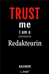 Kalender für Redakteure / Redakteur / Redakteurin