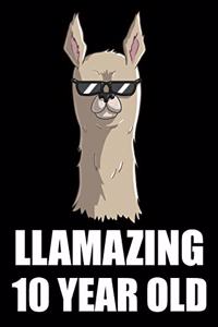 Llamazing 10 Year Old