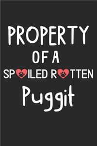 Property Of A Spoiled Rotten Puggit