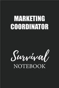 Marketing Coordinator Survival Notebook