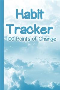 Habit Tracker 100 Points of Change