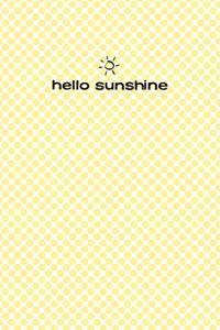 Hello Sunshine Notebook 6