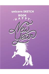 sketchbook gift unicorn