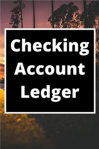 Checking Account Ledger