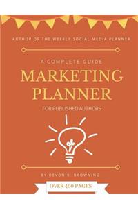 Marketing Planner for Published Authors