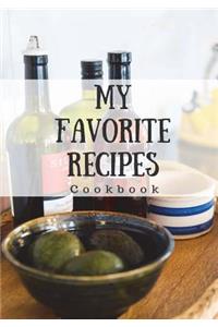 My Favorite Recipes Cookbook
