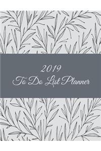 2019 to Do List Planner