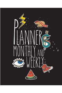 Planner monthly and weekly