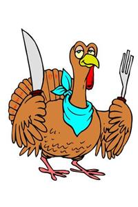 Funny Thanksgiving Joke Turkey Humor School Composition Book 130 Pages