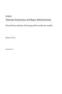 Closed-Form Solution of Decomposable Stochastic Models