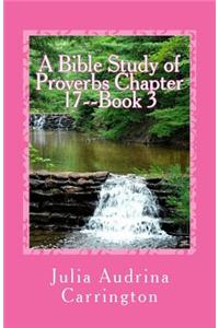 A Bible Study of Proverbs Chapter 17--Book 3