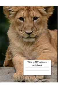 This is MY science notebook