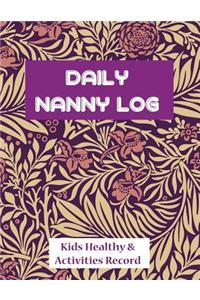 Daily Nanny Log