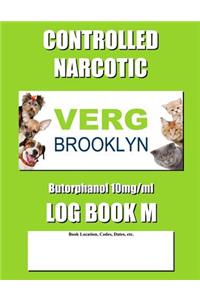 Controlled Narcotic Log Book M