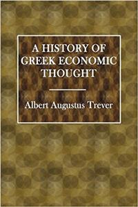 A History of Greek Economic Thought