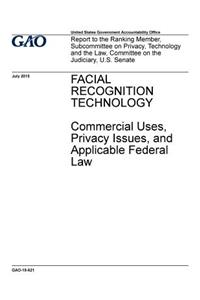 Facial recognition technology, commercial uses, privacy issues, and applicable federal law