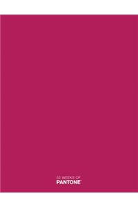 Pantone 52 Weeks 2020 Desk Planner Raspberry Red