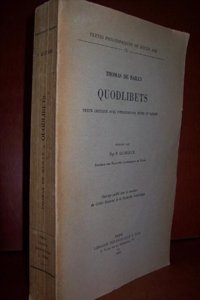 Thomas de Bailly: Quodlibets