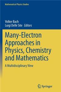 Many-Electron Approaches in Physics, Chemistry and Mathematics