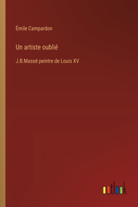 Un artiste oublié