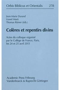 Coleres Et Repentirs Divins