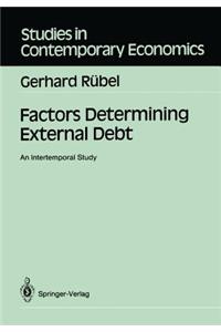 Factors Determining External Debt