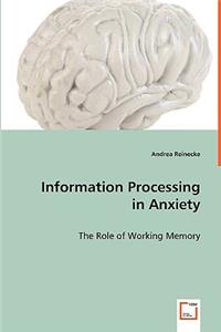 Information Processing in Anxiety