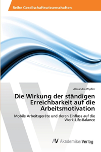 Wirkung der ständigen Erreichbarkeit auf die Arbeitsmotivation