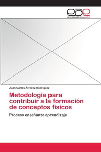 Metodología para contribuir a la formación de conceptos físicos