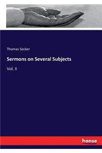 Sermons on Several Subjects