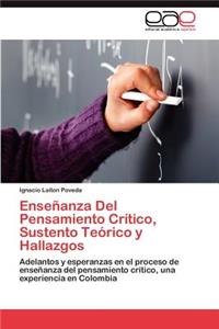Ensenanza del Pensamiento Critico, Sustento Teorico y Hallazgos