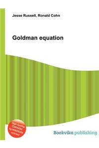 Goldman Equation