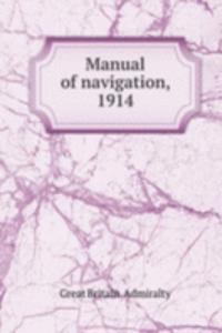 Manual of navigation, 1914