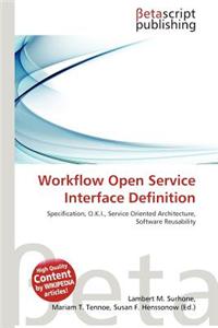 Workflow Open Service Interface Definition