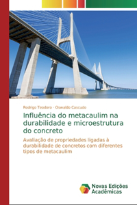 Influência do metacaulim na durabilidade e microestrutura do concreto