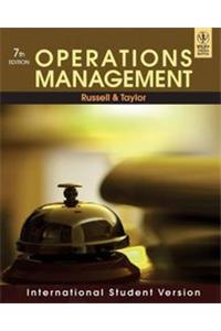 Operations Management, 7Th Ed, Isv