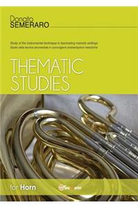 Thematic studies for horn