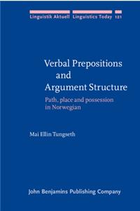 Verbal Prepositions and Argument Structure