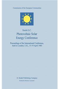 Sixth E.C. Photovoltaic Solar Energy Conference