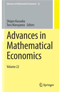 Advances in Mathematical Economics