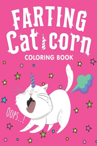 Farting Caticorn Coloring Book