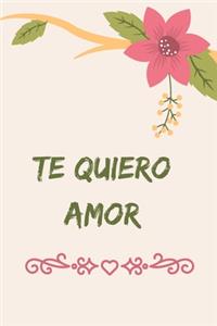 Te Quiero Amor Cuaderno